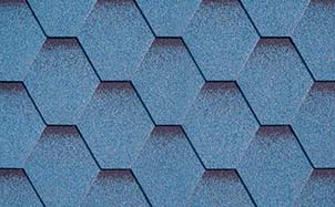 Гибкая черепица рядовая KATEPAL Katrilli синий