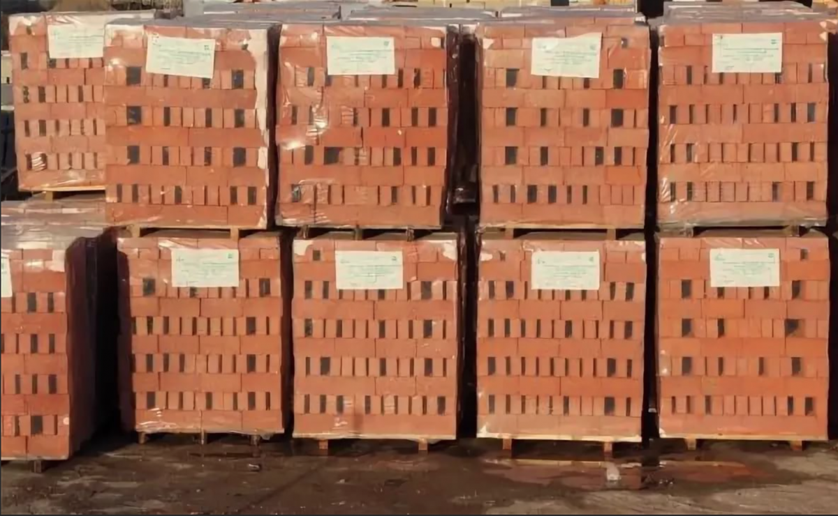 Кирпич полнотелый одинарный М-200 Касимов