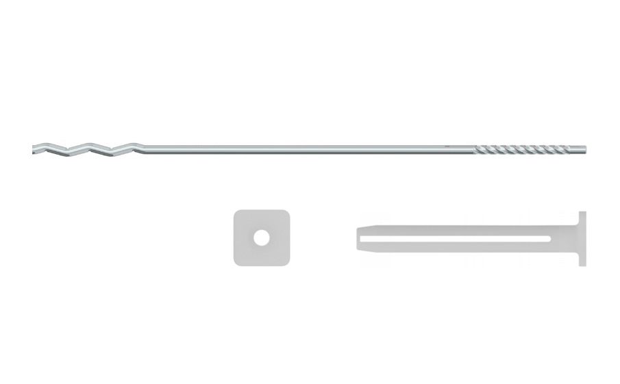 Металлическая гибкая связь TERMOCLIP МГС 2 MT E, 4*135 мм