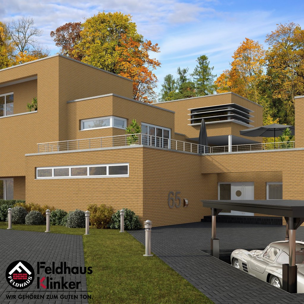 Клинкерная фасадная плитка Feldhaus Klinker R240 Amari senso NF9, 240*9*71 мм