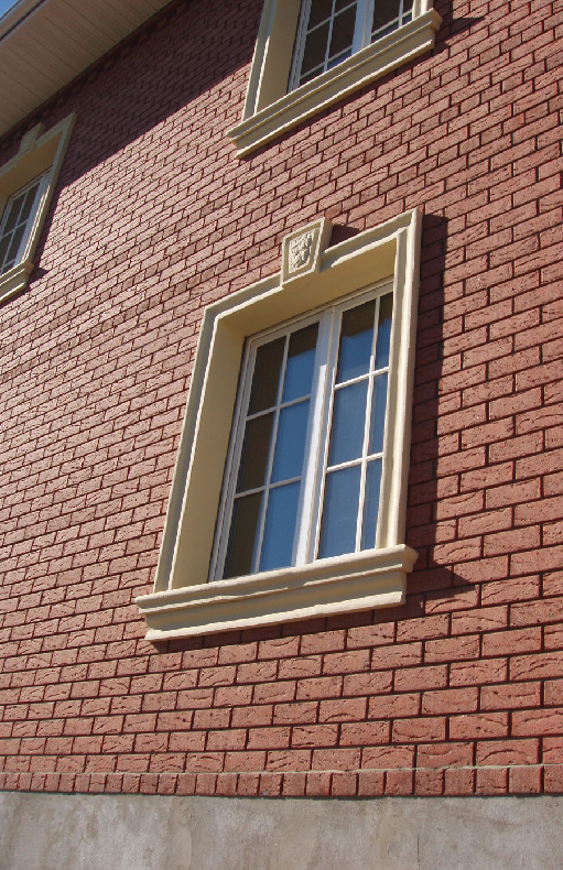 Облицовочный кирпич Кирово-Чепецк Красный кора дерева - 250x120x65 мм