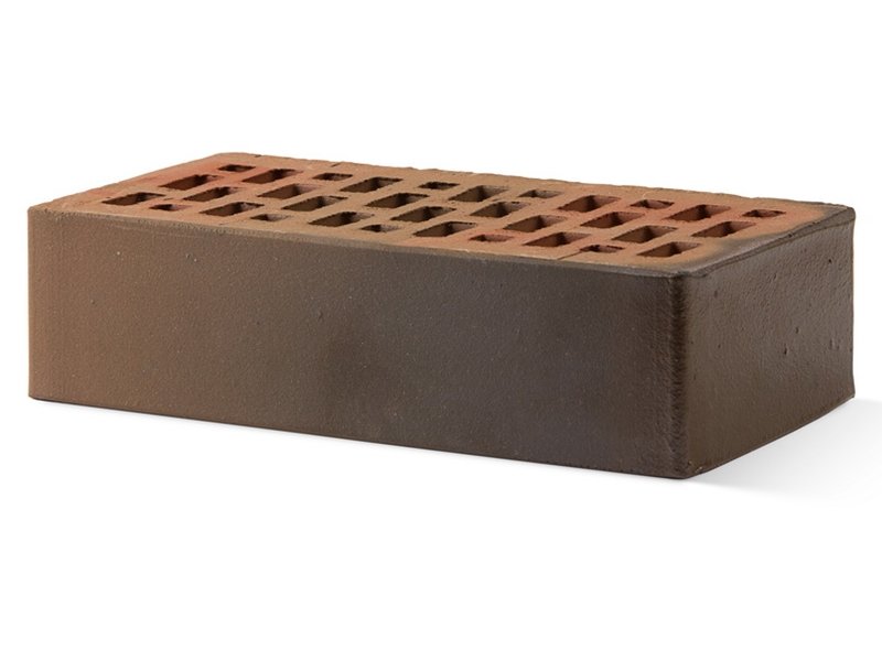 Облицовочный кирпич Славянский кирпич Готик (красный, тлеющий уголь) - 250x120x65 мм