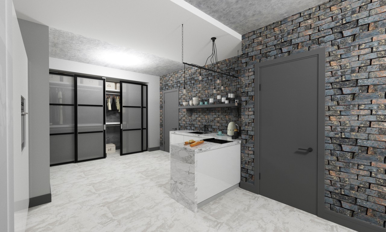 Объект в Подмосковье из кирпича ручной формовки